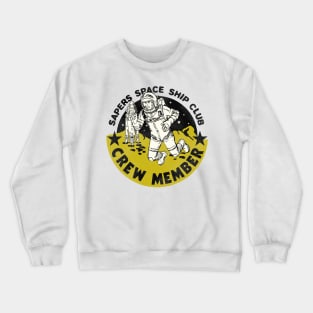 Sapers Space Ship Club Crew Member Crewneck Sweatshirt